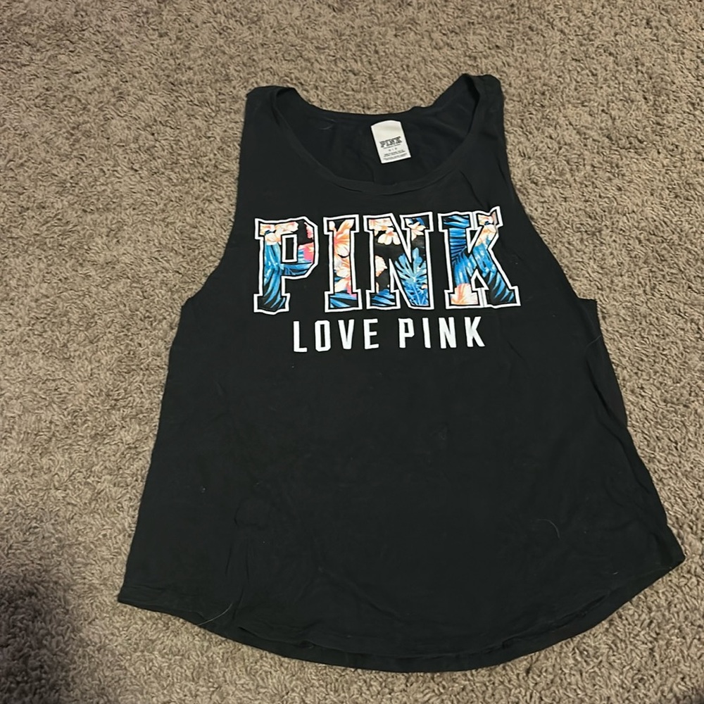 Hawaiian pink tank top size small